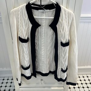 Forever 21 Cable knit open cardigan